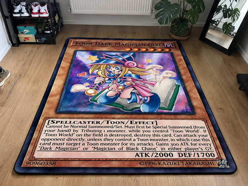 Handmade  Yu-Gi-Oh Card Rug