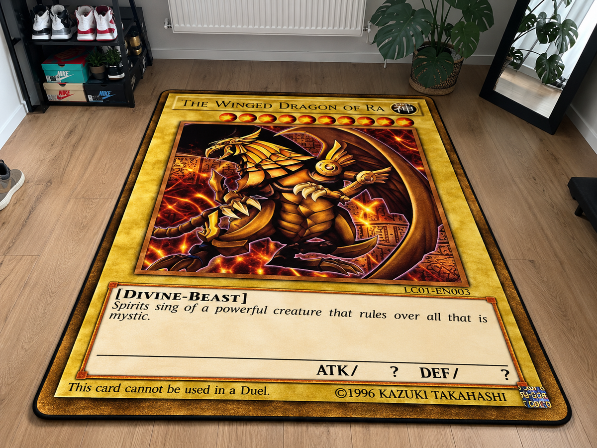 Handmade  Yu-Gi-Oh Card Rug