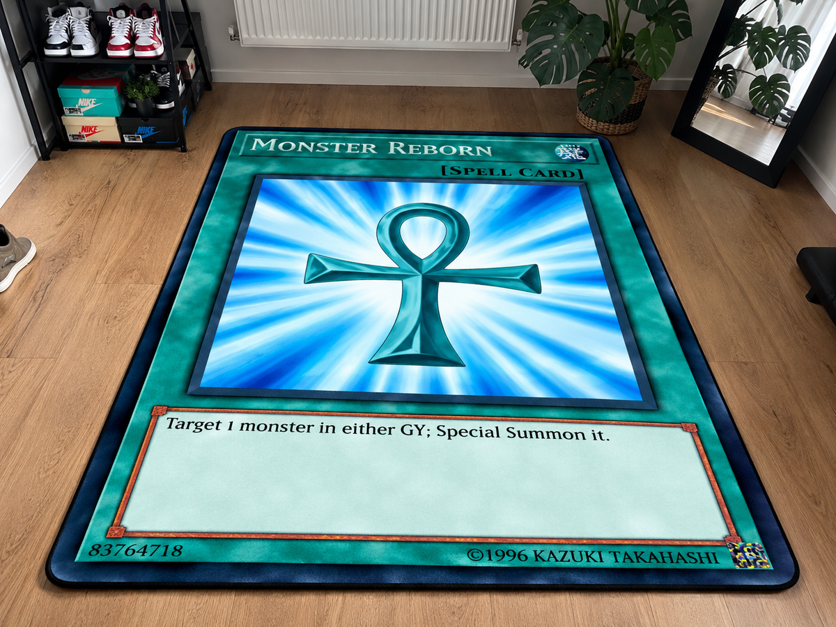 Handmade  Yu-Gi-Oh Card Rug