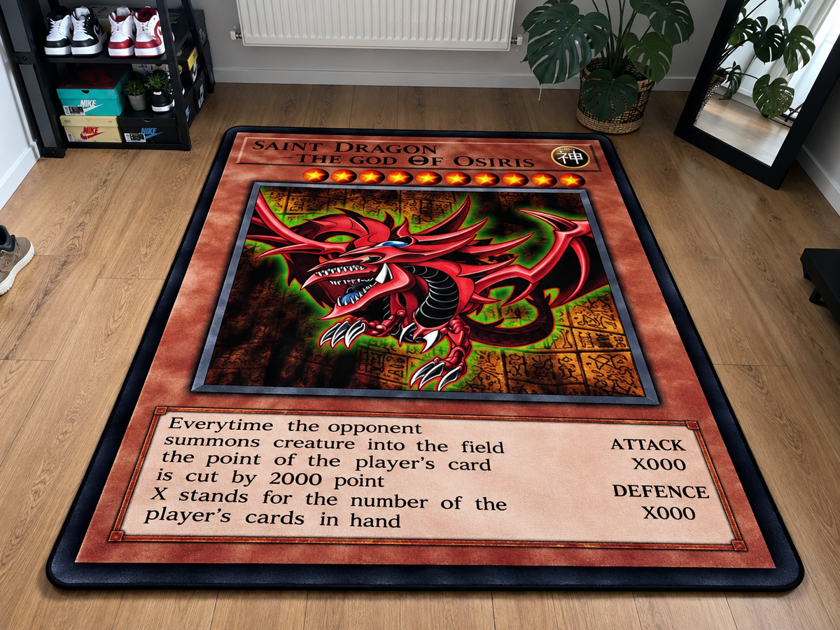 Handmade  Yu-Gi-Oh Card Rug